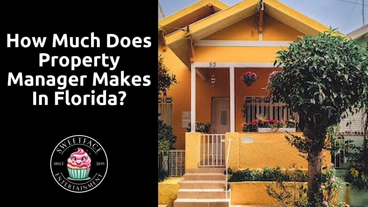 How much does property manager makes in Florida?